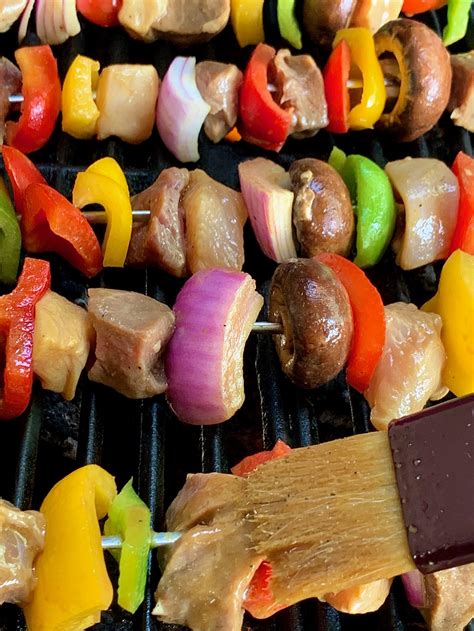 Grilled Shish Kabobs - Eating Gluten and Dairy Free