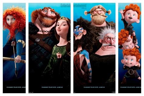 Brave - Meet A Few Characters | Pixar Post