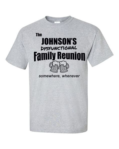 Custom Family Reunion Shirts Funny Family Reunion Shirt - Etsy Norway