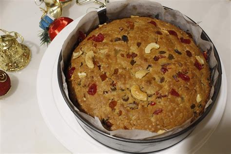 Rum Fruit Cake Recipe | Christmas Fruit Cake Recipe with Rum