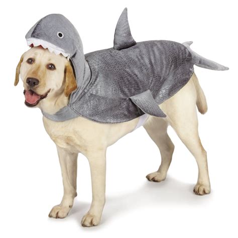 Casual Canine Casual Canine Shark Costume for Dogs, 24" XL | Dog shark ...