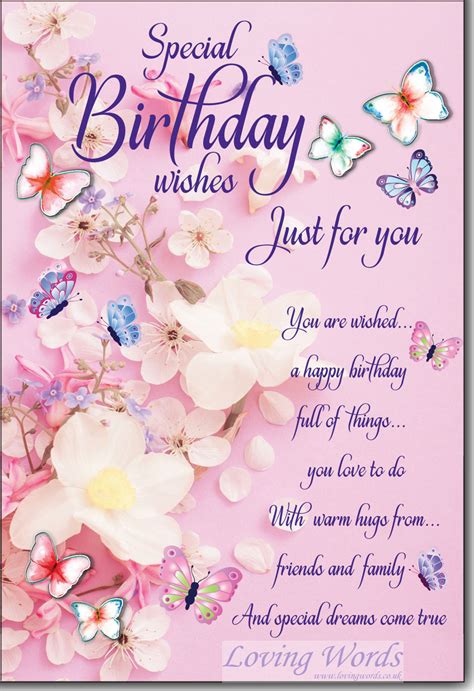 Birthday Wishes Cards : Birthday Wishes Embellished Greeting Card ...