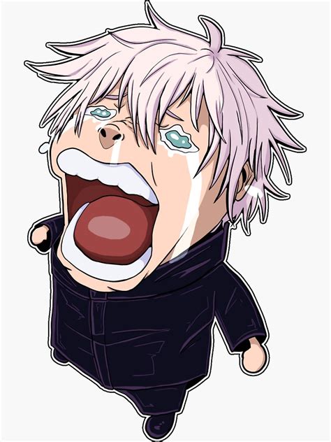 "Gojo Satoru" Sticker for Sale by soif-boi | Redbubble