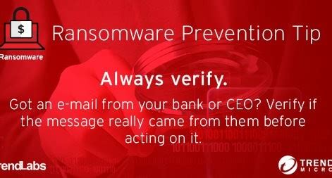 RANSOMWARE PREVENTION TIPS