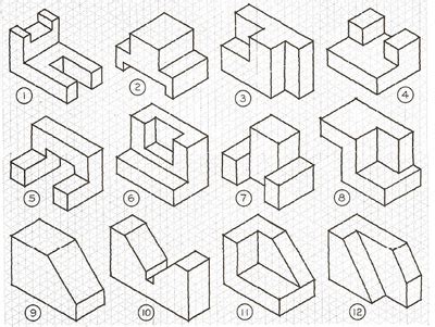 Isometric Drawing Examples - KimoraabbHolder