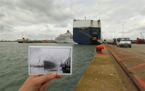 Muelle 44, donde partió el Titanic (Southamptón, Inglaterra ...