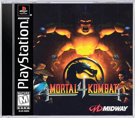 Mortal Kombat 4 for Sony PlayStation 1 (PS1) | TVGC