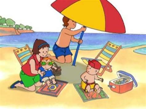 Caillou Season 1 Episode 25 I Caillou at the Beach - YouTube