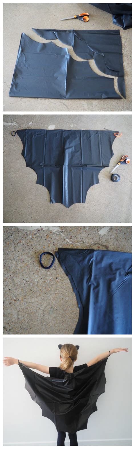 How to make a DIY Bat Costume in 5 minutes - Paging Fun Mums