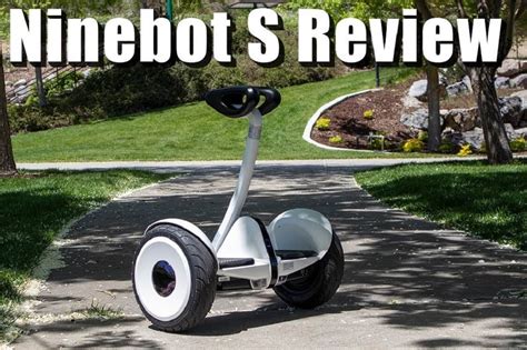 Segway Ninebot S Review - Personal Electric Transport