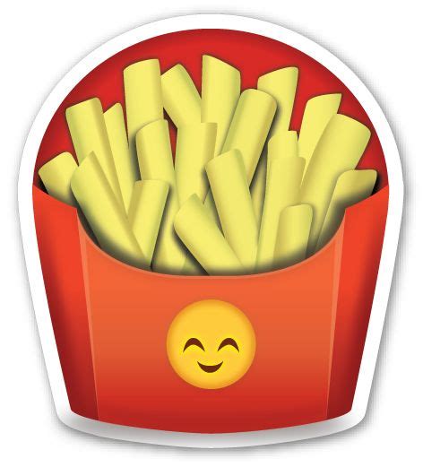 French Fries | Emoji, Emoji stickers, Emoji pictures