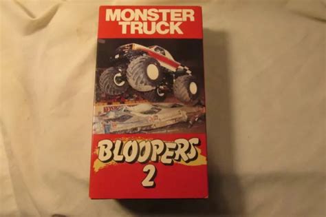 MONSTER TRUCK BLOOPERS 2 VHS 1992 Motor Spectacular Bigfoot Grave ...