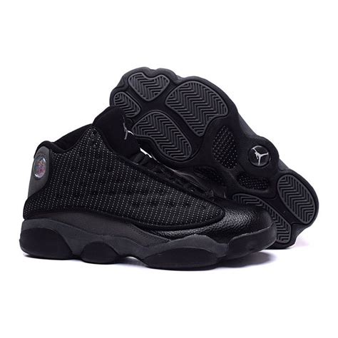 Air Jordan 13 all black , Air Jordan Shoes, Michael Jordan Shoes ...