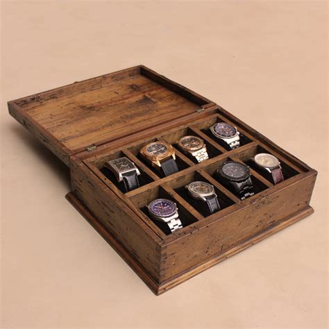 Men's Watch Box Watch Box Watch Case Wood Watch Box