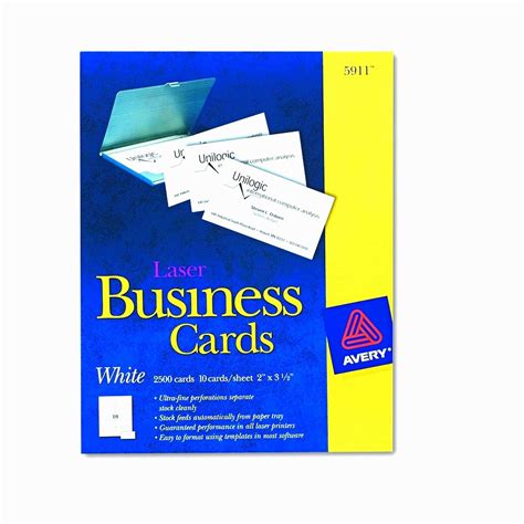 Avery Business Card Template 8859 - Cards Design Templates