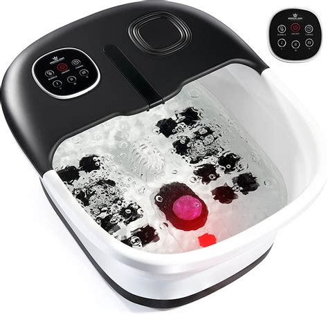 Foot Spa Massager with Collapsible option, Heat, Jets and Remote ...