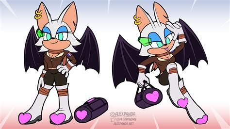 Sonic Boom Rouge The Bat Redesign