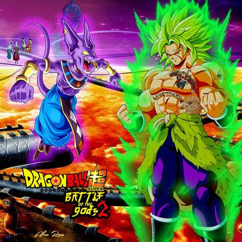 Broly Vs Beerus: Battle of the Gods by Noicartta on DeviantArt