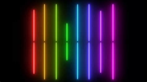 Spectrum Neon Electric Background Abstract Stock Motion Graphics SBV ...