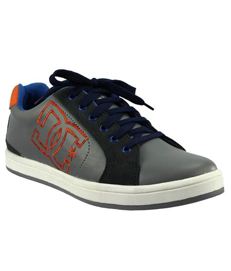 Foot Gear 24 Gray Smart Casuals Shoes - Buy Foot Gear 24 Gray Smart ...