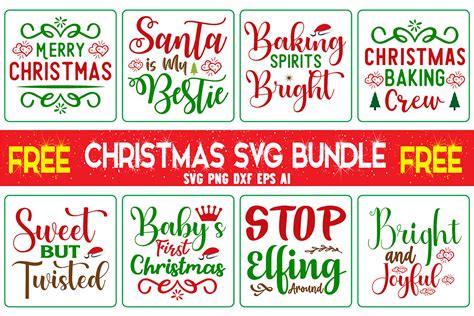 Free Christmas SVG Bundle Graphic by nirmal108roy · Creative Fabrica