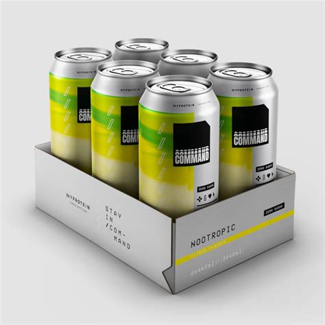 Citrus Energy Drink | 6 Pack | COMMAND