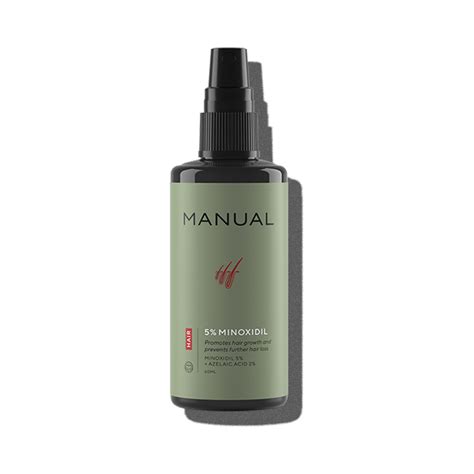 Buy Minoxidil Hair Loss Spray Online - UK Licensed Pharmacy | Manual