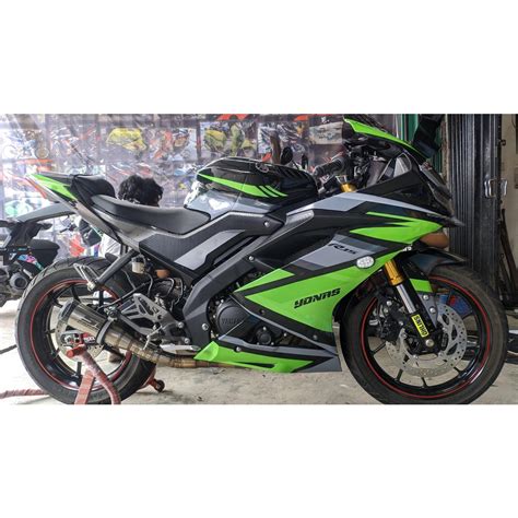 Jual Stiker R15 V3 Decal Full Body R15 V3 Premium Green Racing Glossy ...