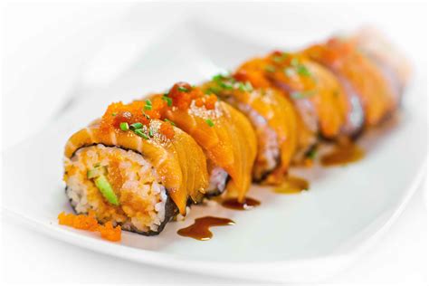 Pin by James Frasure on Oriental Flair | Spicy salmon sushi, Spicy ...