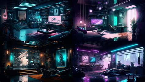 PaintRight - Interior Design Trends: Digital Realism (Cyberpunk ...