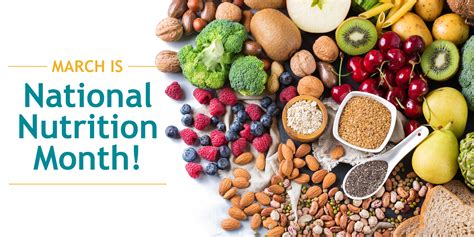 March is National Nutrition Month! - Stormont Vail Health