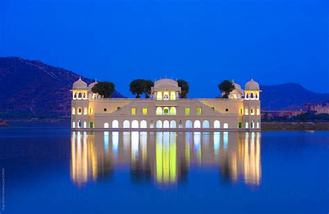 The floating Palace. Jaipur. Rajasthan. India by Hugh Sitton - Stocksy ...