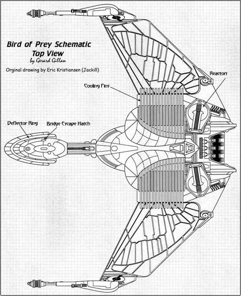 Klingon Bird of Prey | Star trek art, Star coloring pages, Star trek ...