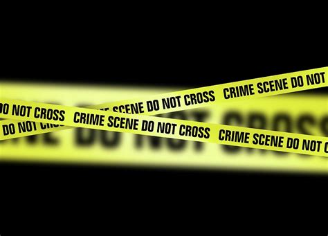 Crime Scene Tape Background