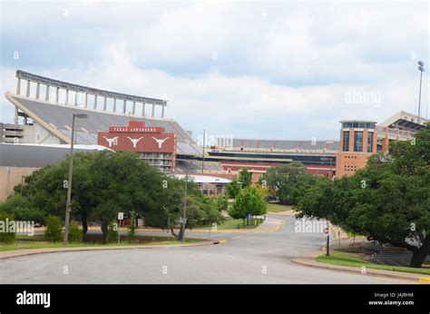 the texas longhorns football stadium on a non game day Stock Photo - Alamy