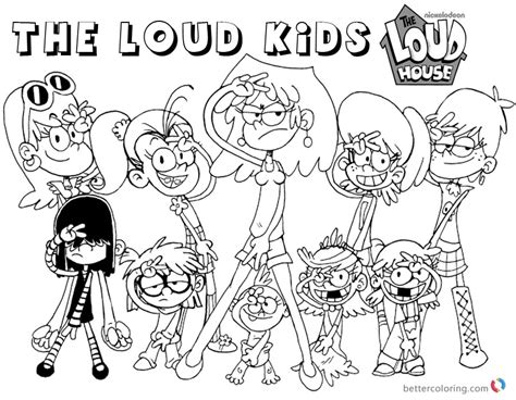 The Loud House Coloring Pages Lola