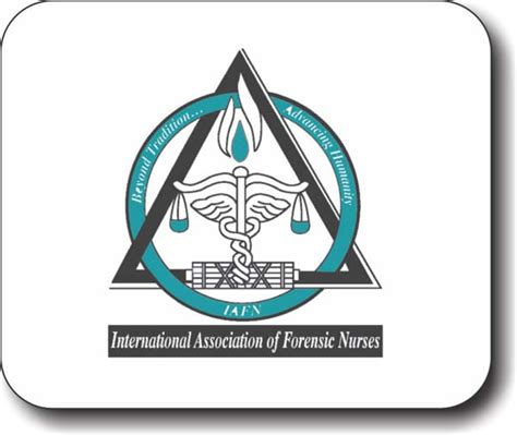 International Association of Forensic Nurses Mousepad - $15.95 | NiceBadge™