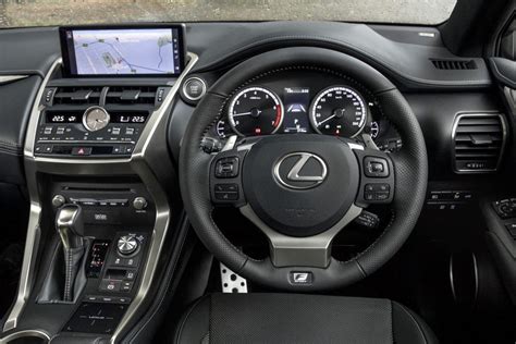 2019 Lexus NX 300h AWD F Sport interior dash - OzRoamer