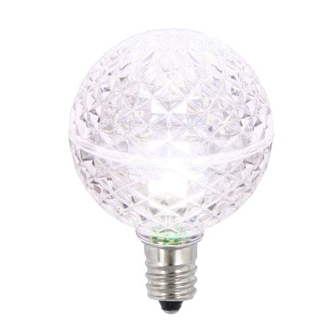 G40 Faceted LED Purewht Bulb E12 25ea - Walmart.com - Walmart.com