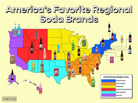 America’s Favorite Regional Soda Brands [MAP] | VinePair