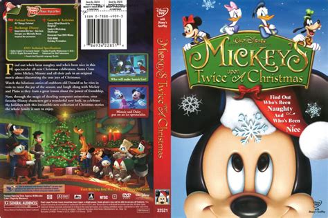 Mickey's Twice Upon a Christmas (2004) R1 DVD Cover - DVDcover.Com