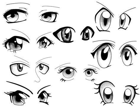 Anime Eyes Drawing at GetDrawings | Free download