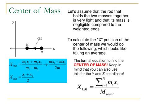 PPT - Center of Mass PowerPoint Presentation, free download - ID:710173