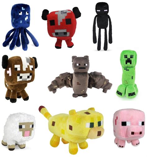 Set of 9 Minecraft 7″ Assorted Plushies only $21.39 SHIPPED ...