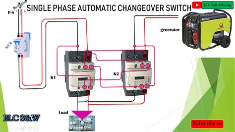 How To Wire A Manual Changeover Switch