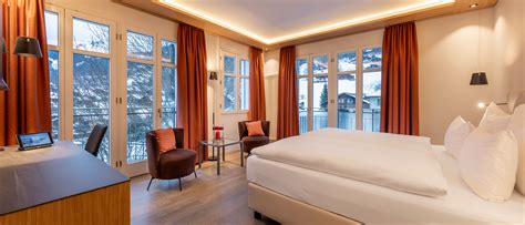 Rooms, family Suites at the Hotel Belvedere Grindelwald