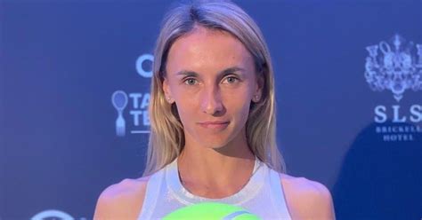 #25 LESIA TSURENKO Ukraine 30/May/1989 2019 WTA singles ranking: #70 ...