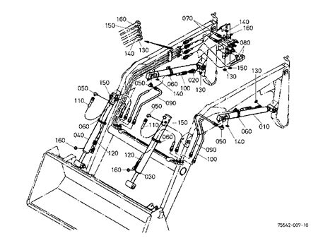 75554-64110 Kubota CYLINDER 2 (ILLUSTRA