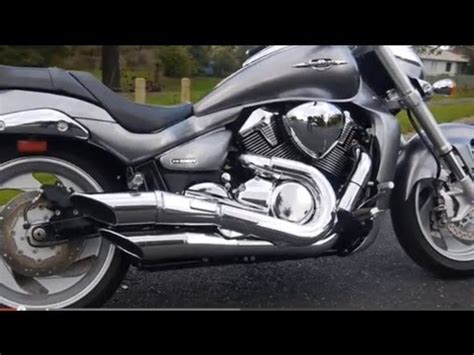 Suzuki M109R Exhaust. The Stock Shorty! - YouTube