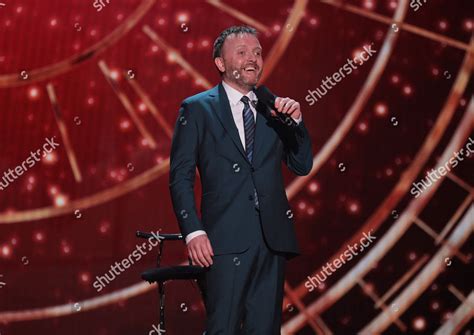 Comedian Chris Mccausland Performing On Stage Editorial Stock Photo ...